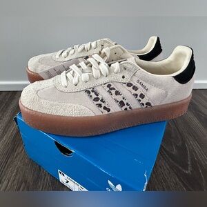 ADIDAS Sambae Leopard.  Women’s size 7.  NEW
